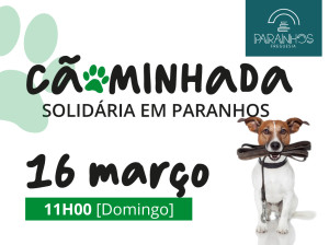 CÃOMINHADA Solidária em Paranhos 2025 | Inscrições abertas