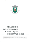 Relatório de Atividades e Prestação de Contas 2018