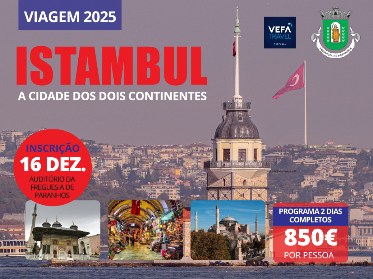  Viagem 2025 | Istambul: A cidade dos dois continentes