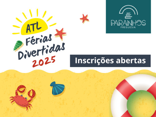 Abertas as pré-inscrições para o ATL Férias Divertidas 2025