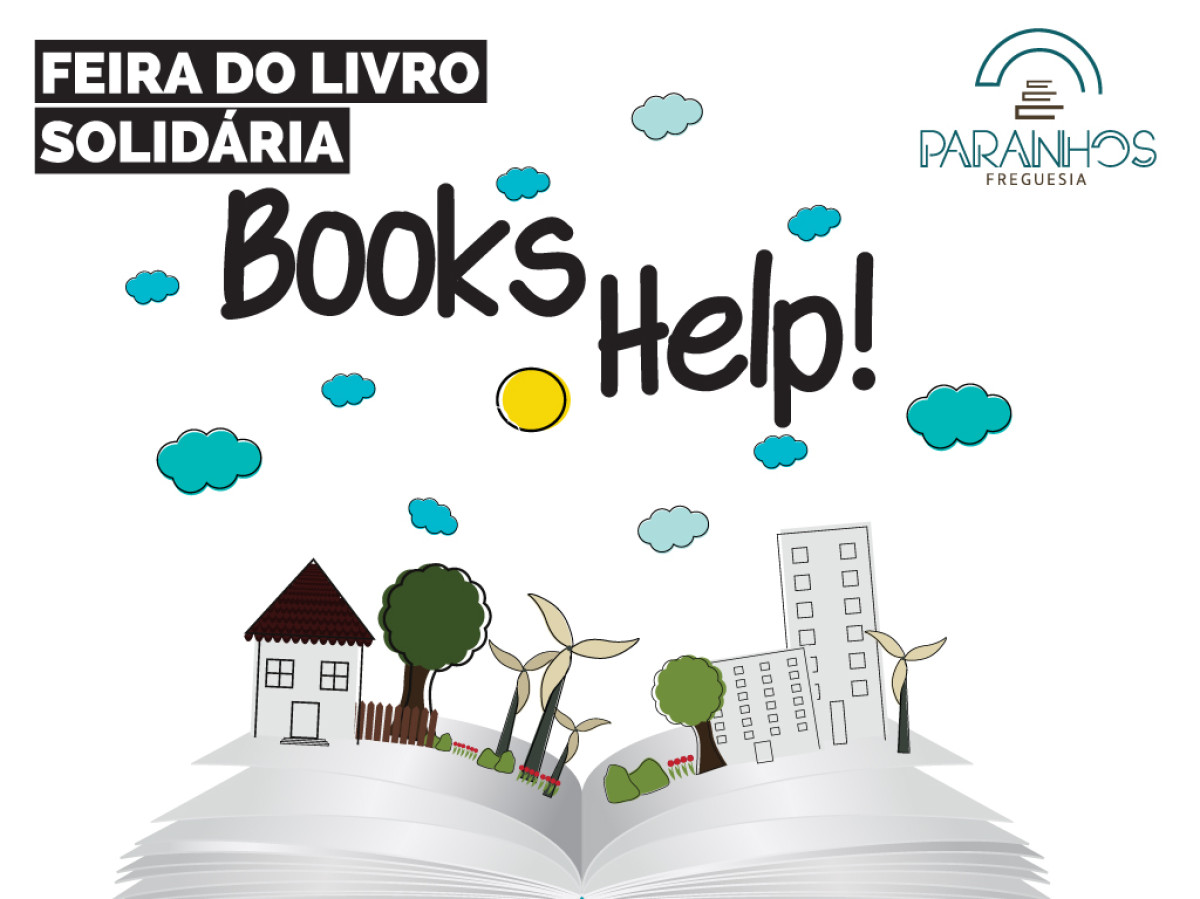 Books Help! Feira do Livro Solidária | 16 e 17 de maio de 2026 | Quinta de S. Romão - Areosa