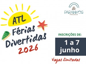 Abertas as pré-inscrições para o ATL Férias Divertidas 2026